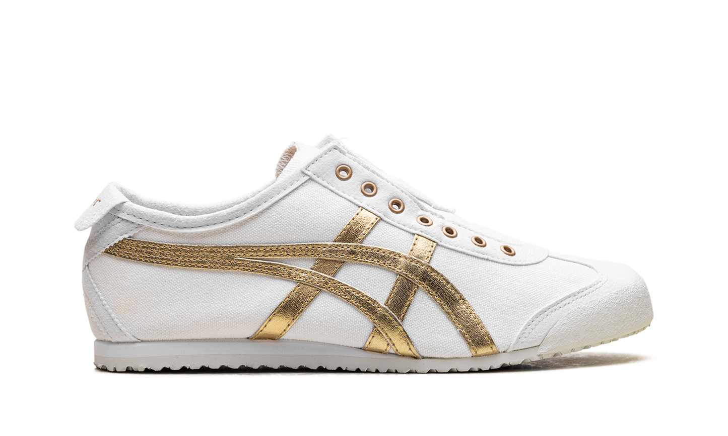 Onitsuka-tiger|mexico-66-slip-on-white-pure-gold-153471